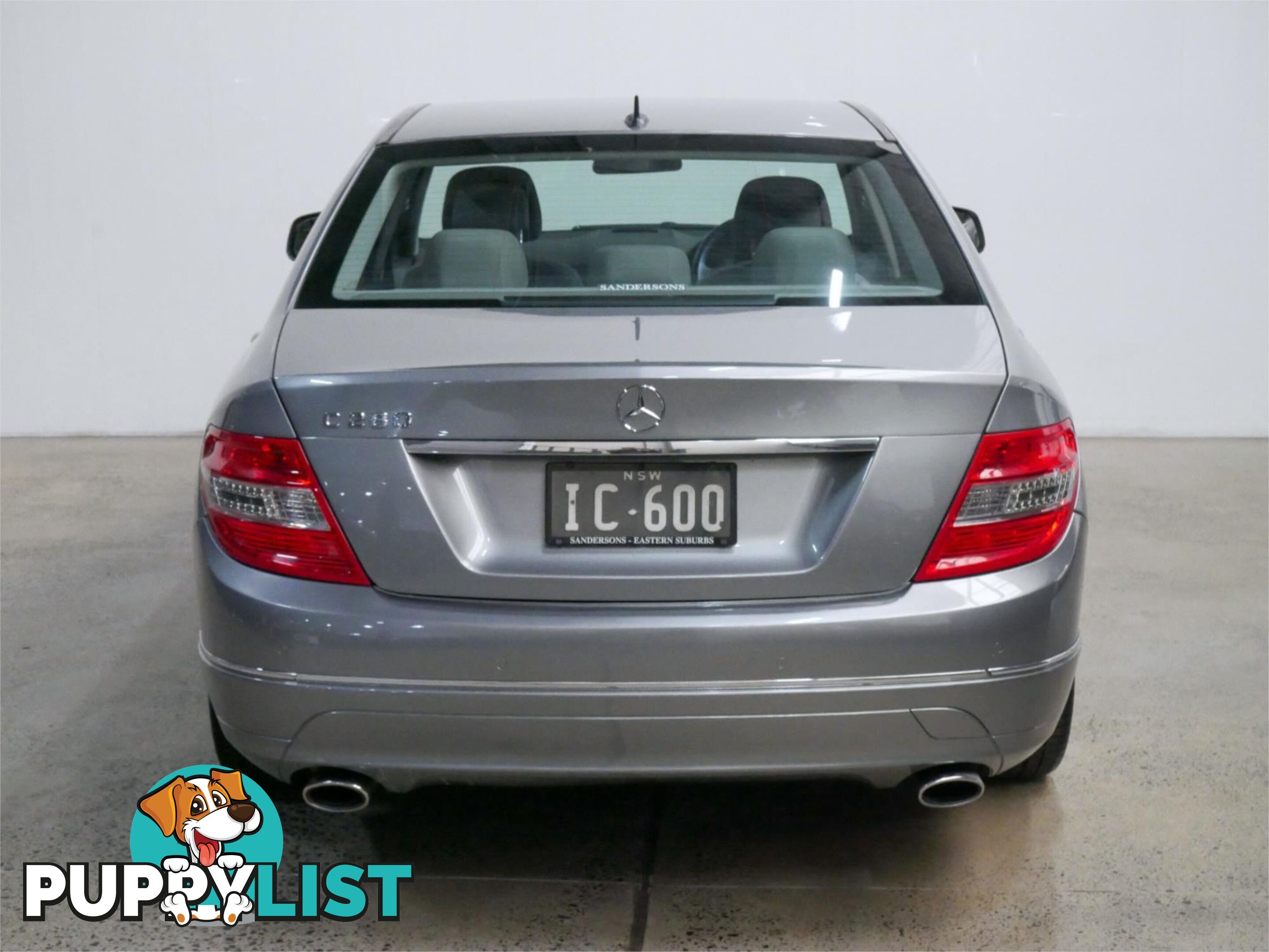 2007 MERCEDES-BENZ C280 ELEGANCE W204 4D SEDAN