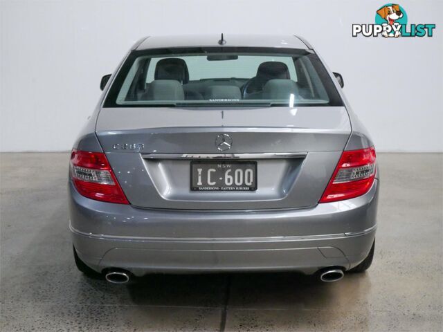 2007 MERCEDES-BENZ C280 ELEGANCE W204 4D SEDAN