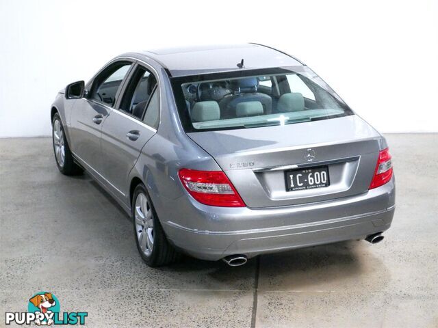 2007 MERCEDES-BENZ C280 ELEGANCE W204 4D SEDAN