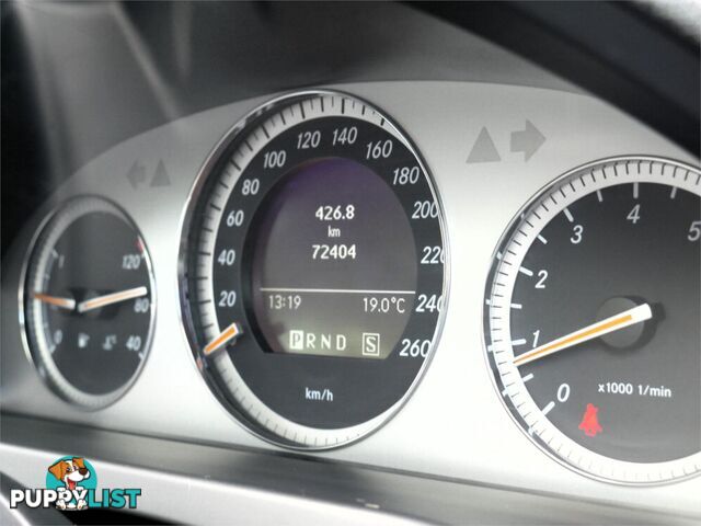 2007 MERCEDES-BENZ C280 ELEGANCE W204 4D SEDAN