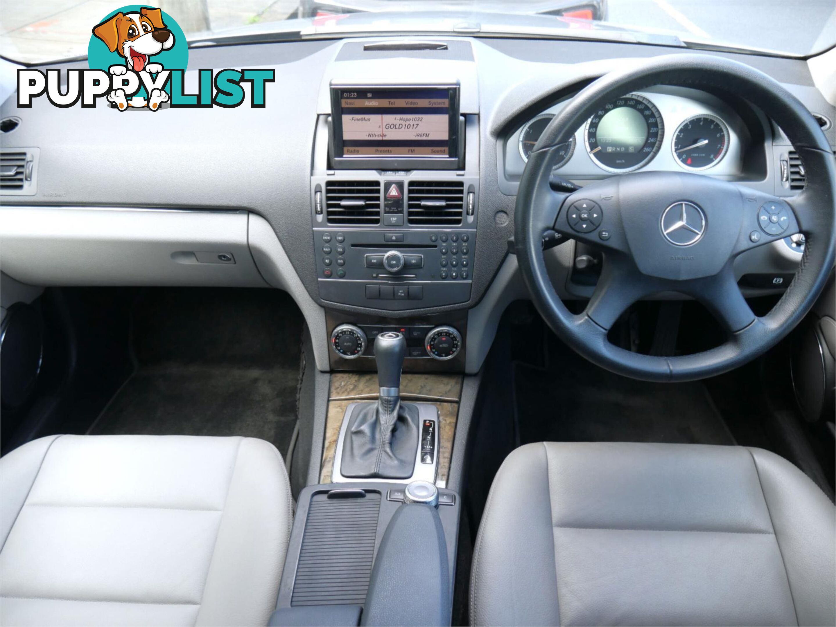 2007 MERCEDES-BENZ C280 ELEGANCE W204 4D SEDAN