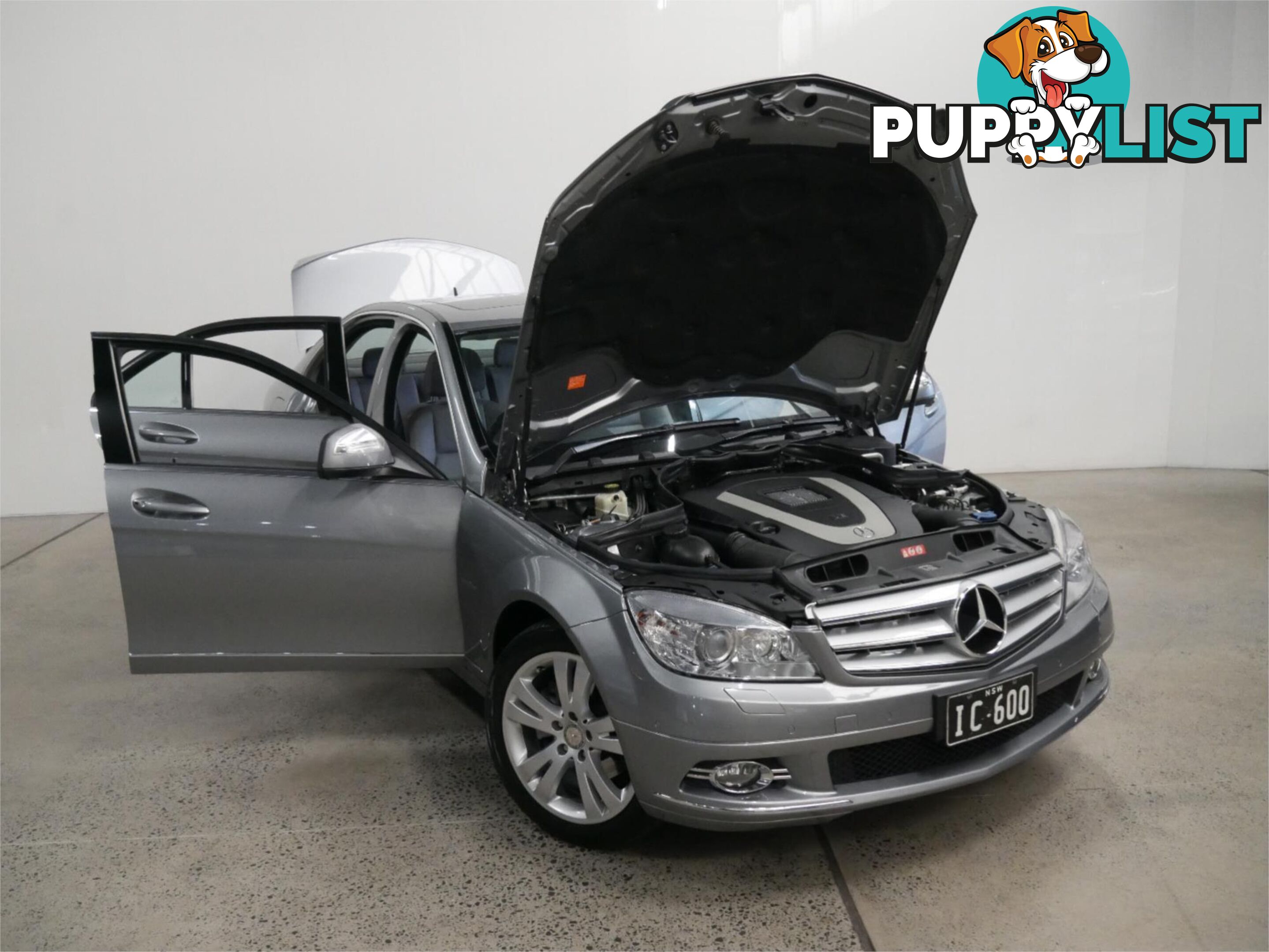 2007 MERCEDES-BENZ C280 ELEGANCE W204 4D SEDAN