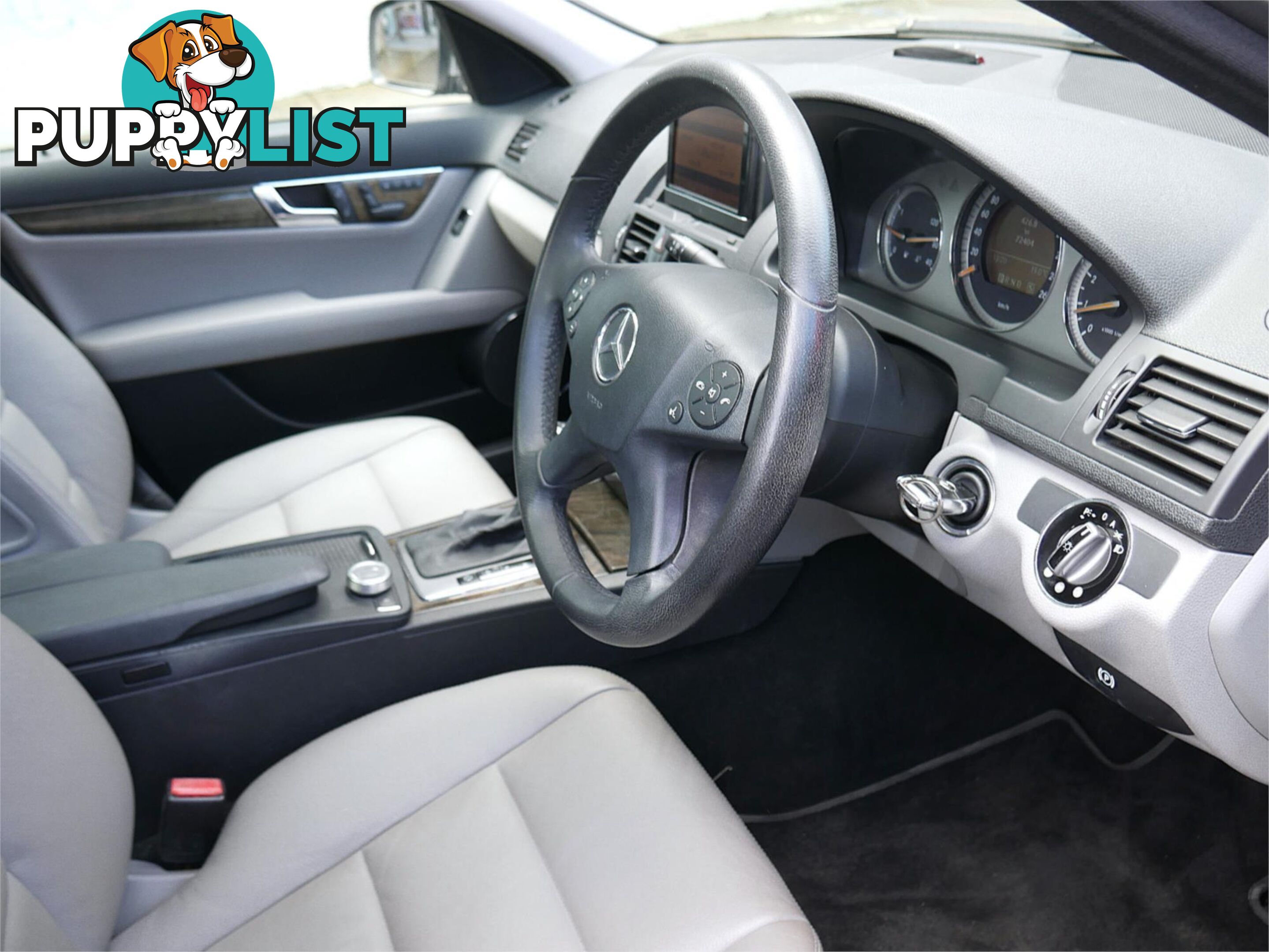 2007 MERCEDES-BENZ C280 ELEGANCE W204 4D SEDAN