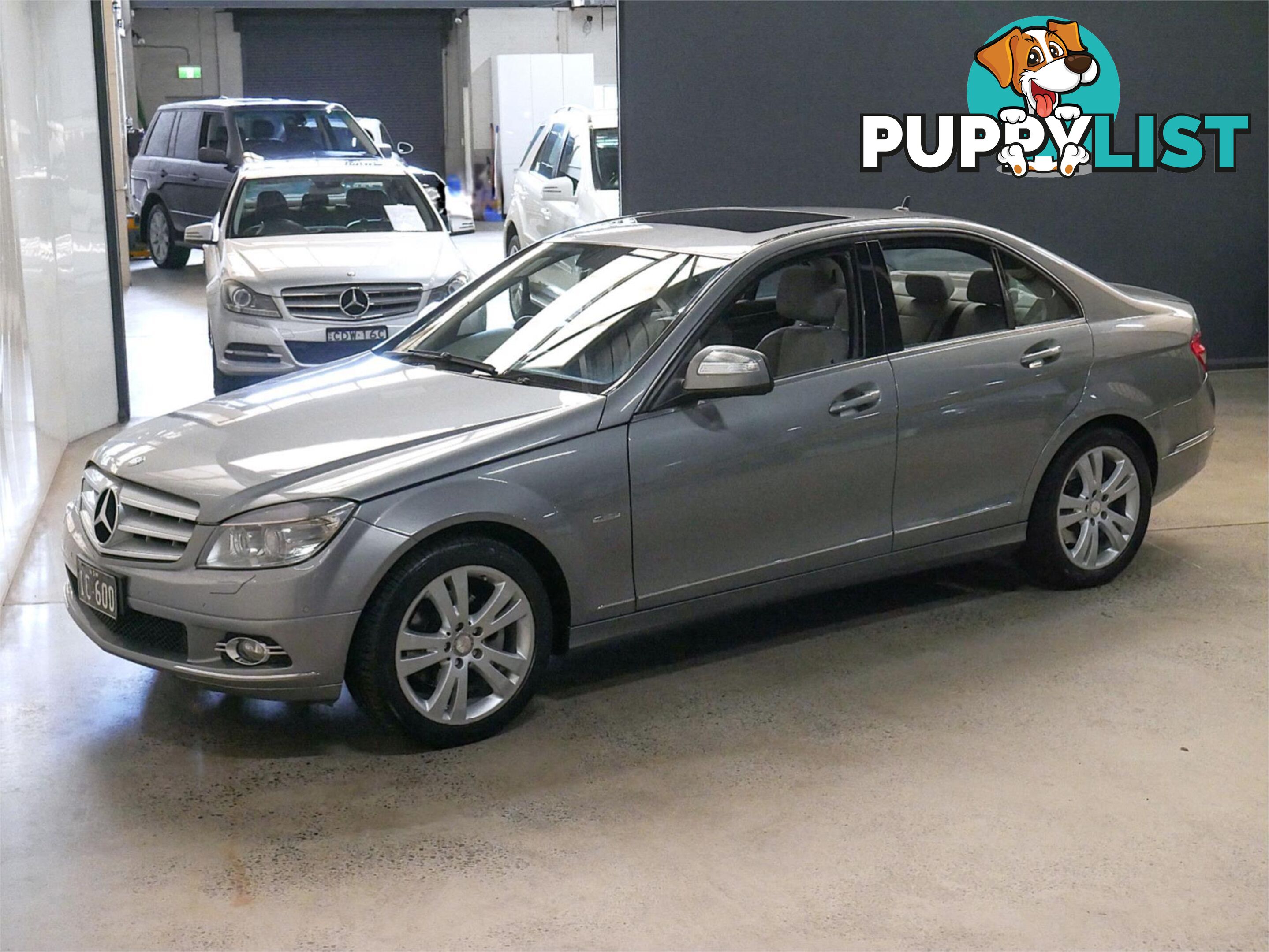 2007 MERCEDES-BENZ C280 ELEGANCE W204 4D SEDAN