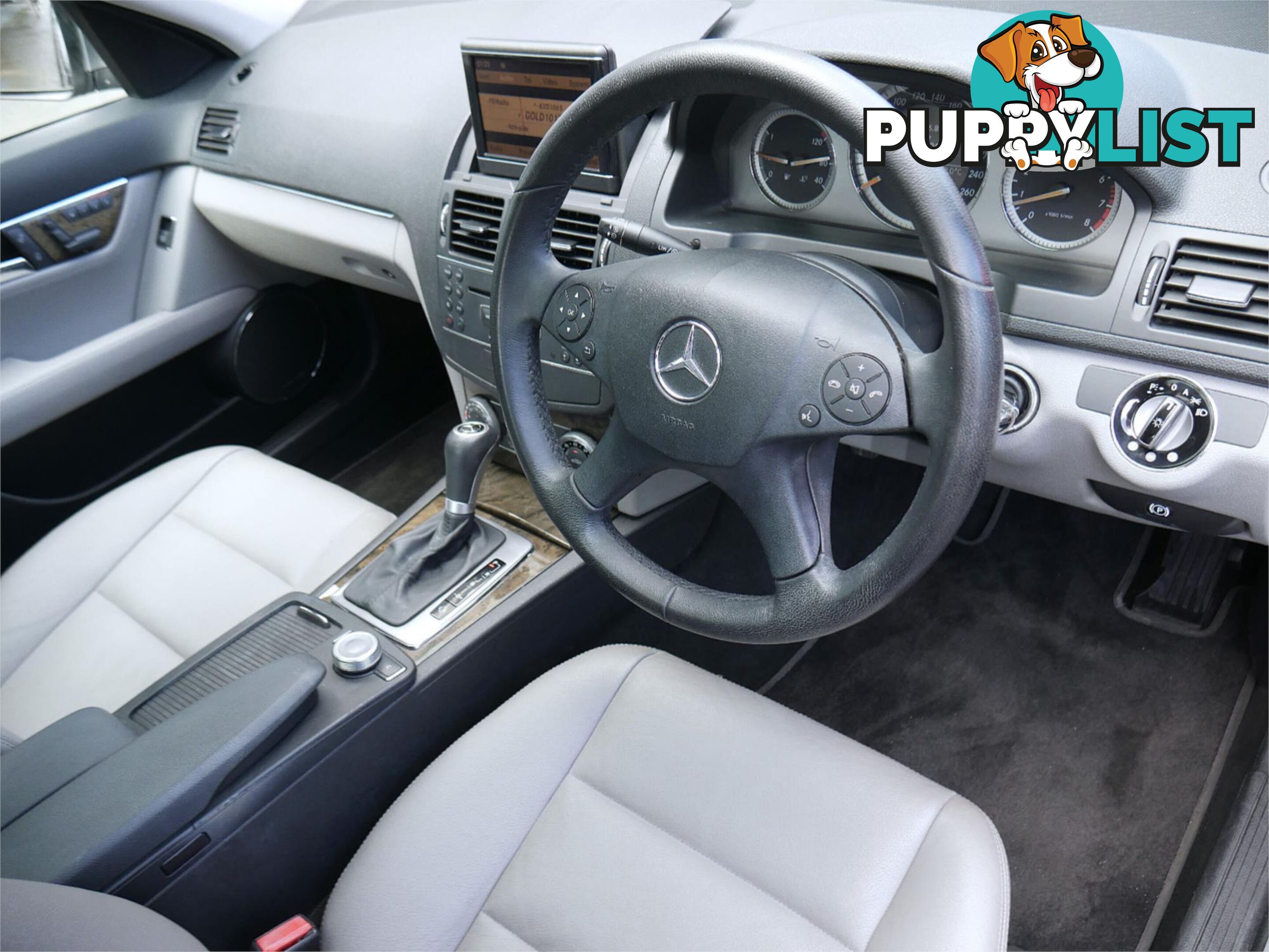 2007 MERCEDES-BENZ C280 ELEGANCE W204 4D SEDAN