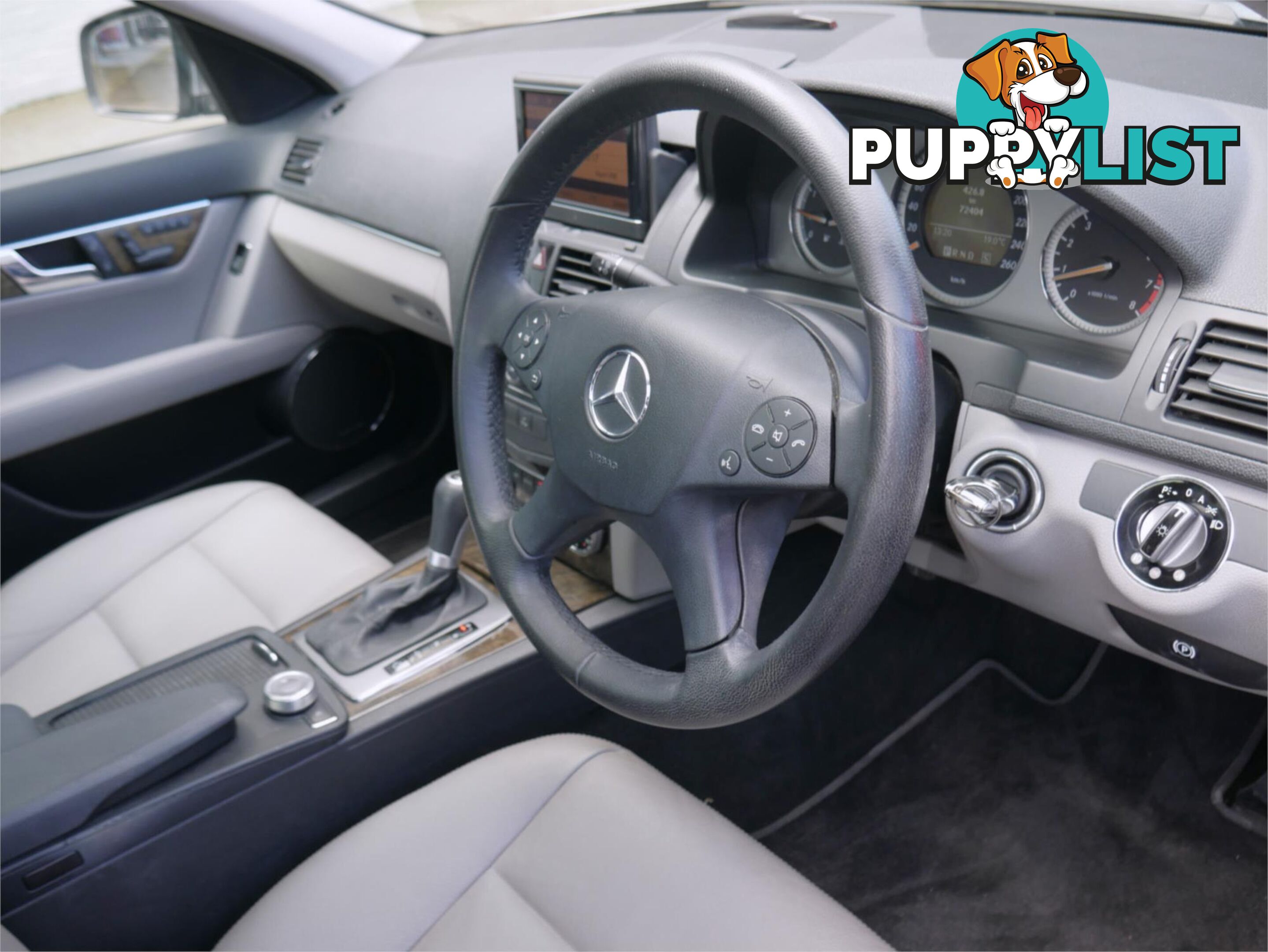 2007 MERCEDES-BENZ C280 ELEGANCE W204 4D SEDAN