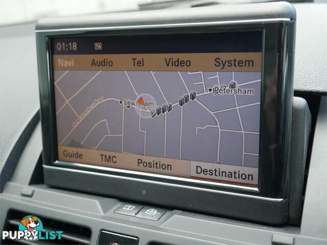 2007 MERCEDES-BENZ C280 ELEGANCE W204 4D SEDAN