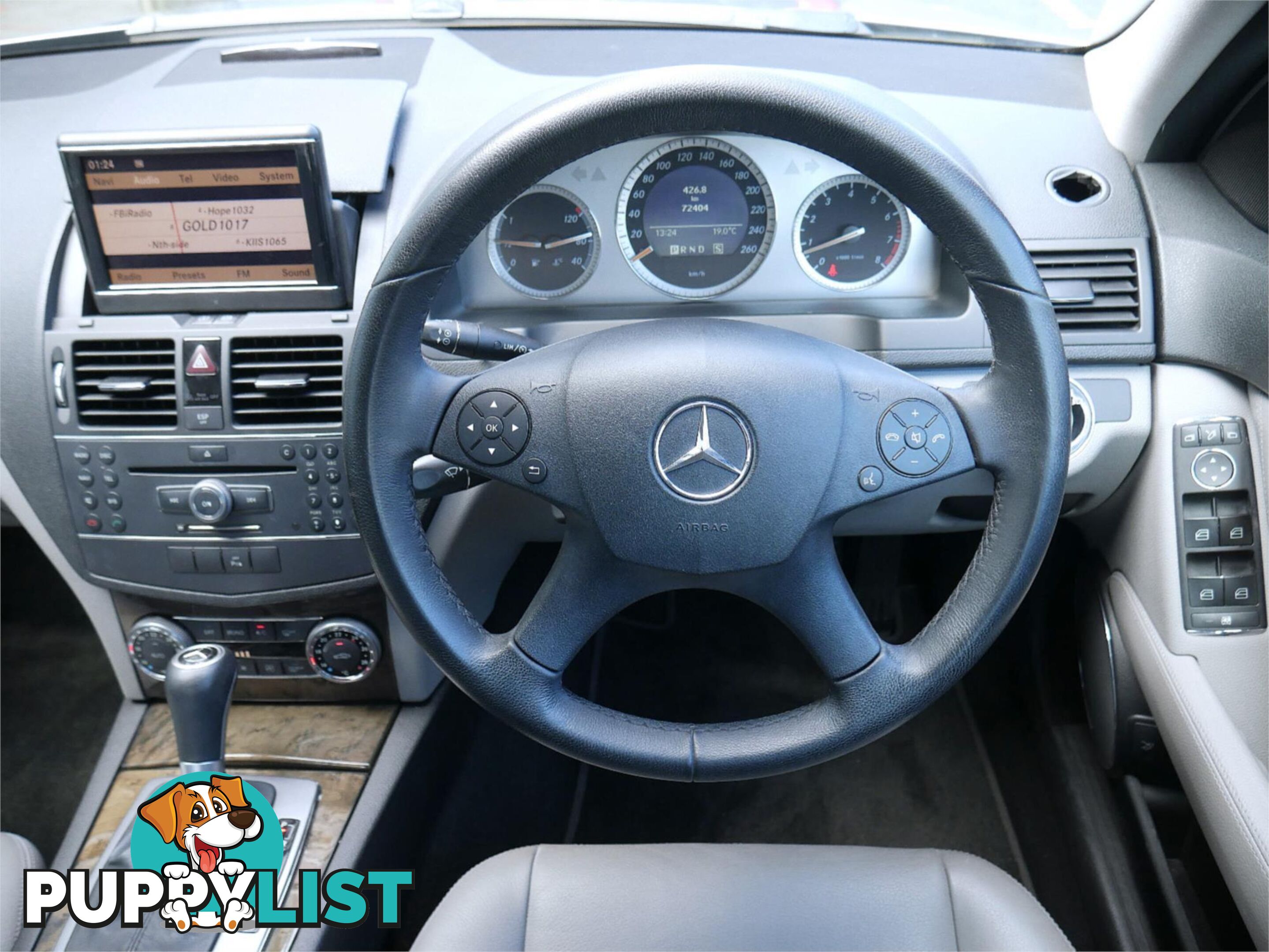 2007 MERCEDES-BENZ C280 ELEGANCE W204 4D SEDAN