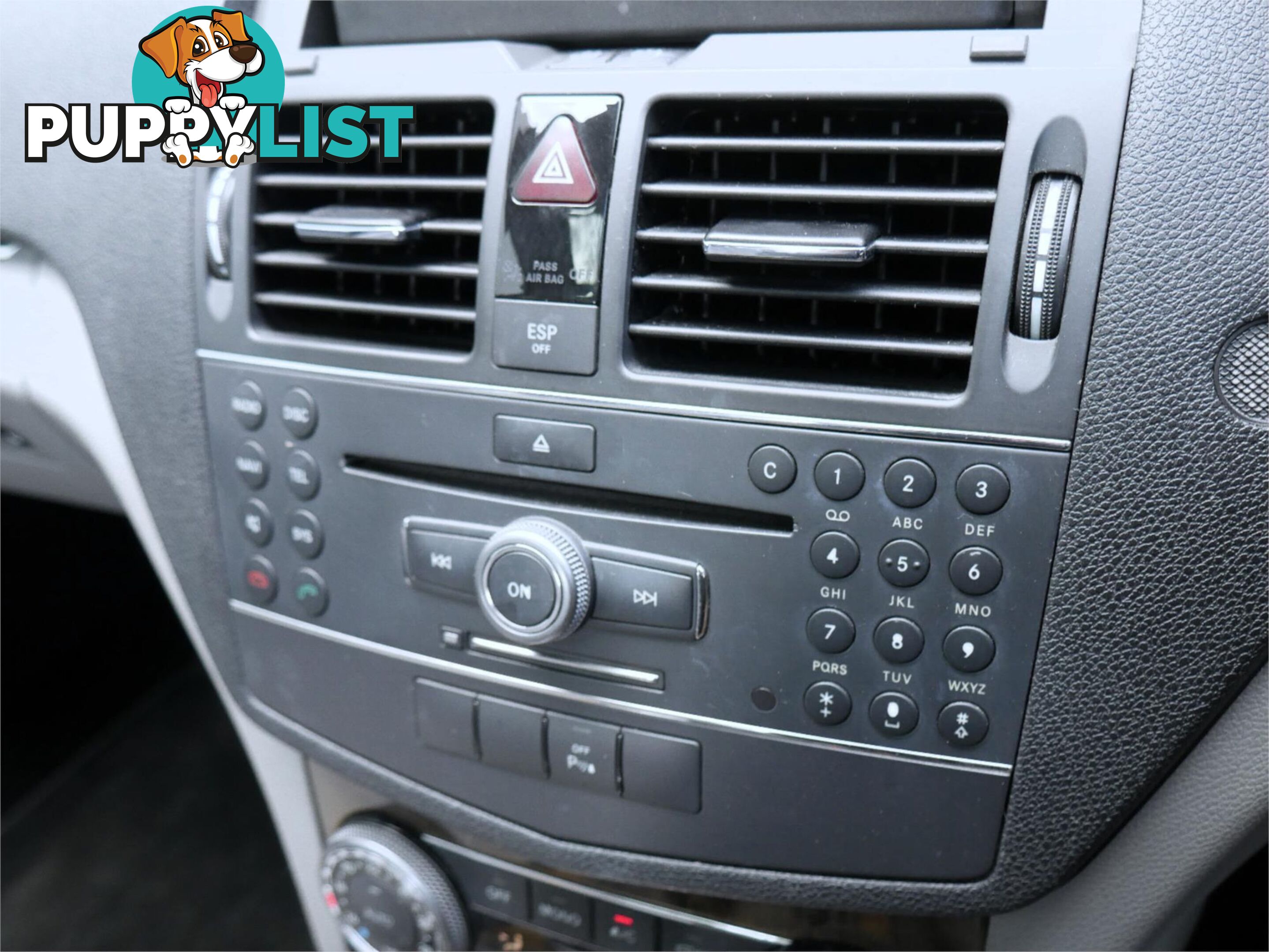 2007 MERCEDES-BENZ C280 ELEGANCE W204 4D SEDAN