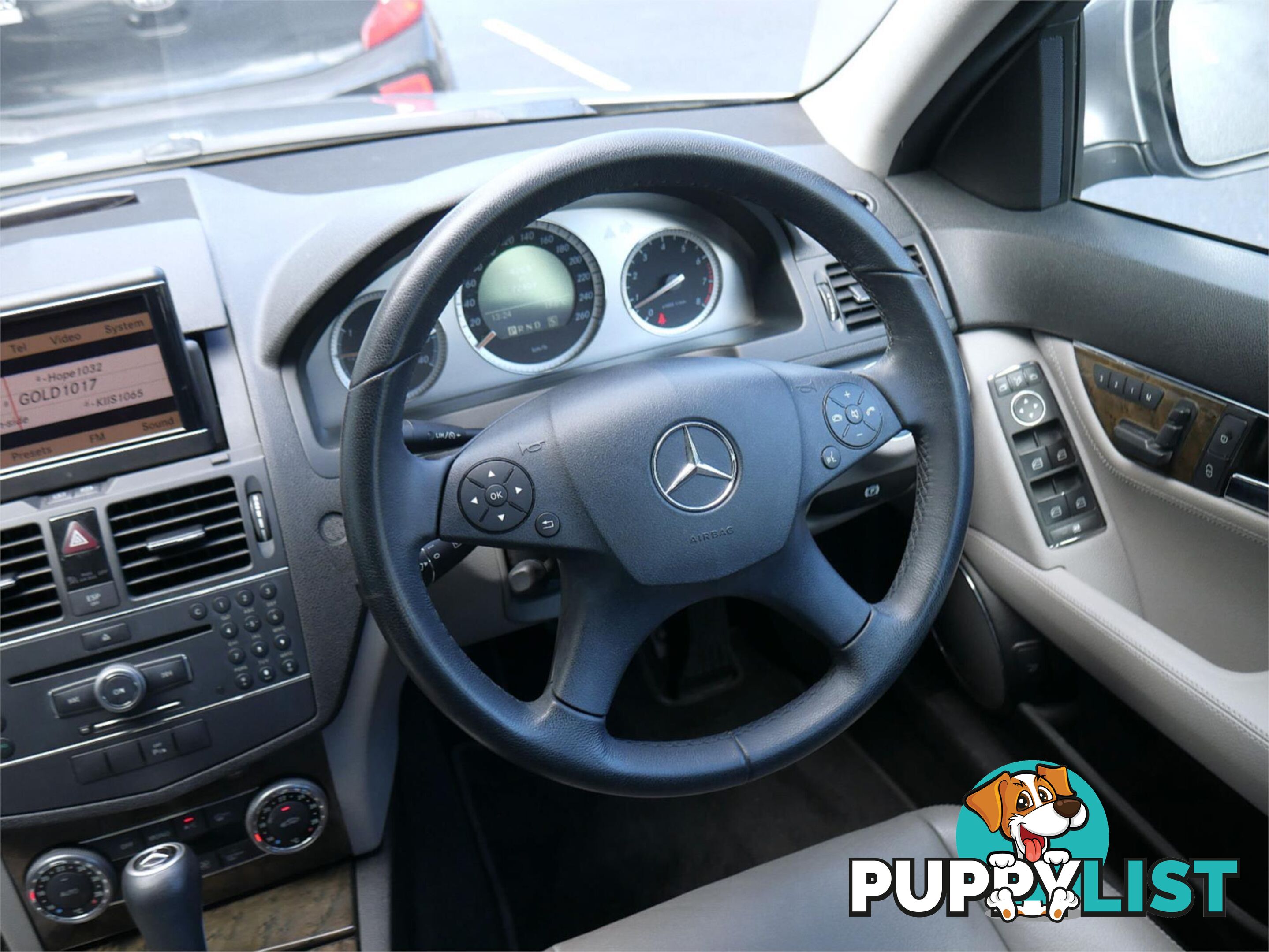 2007 MERCEDES-BENZ C280 ELEGANCE W204 4D SEDAN