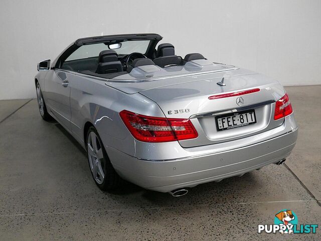 2010 MERCEDES-BENZ E350 AVANTGARDE 207 2D CABRIOLET