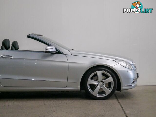 2010 MERCEDES-BENZ E350 AVANTGARDE 207 2D CABRIOLET