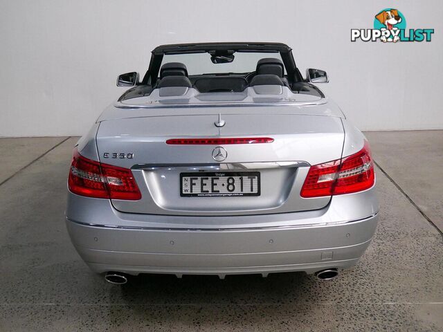 2010 MERCEDES-BENZ E350 AVANTGARDE 207 2D CABRIOLET