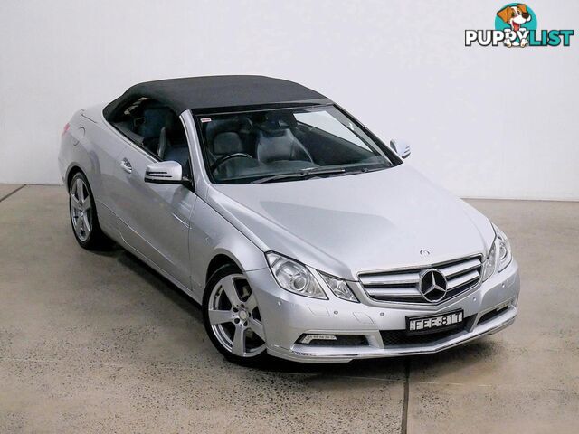 2010 MERCEDES-BENZ E350 AVANTGARDE 207 2D CABRIOLET