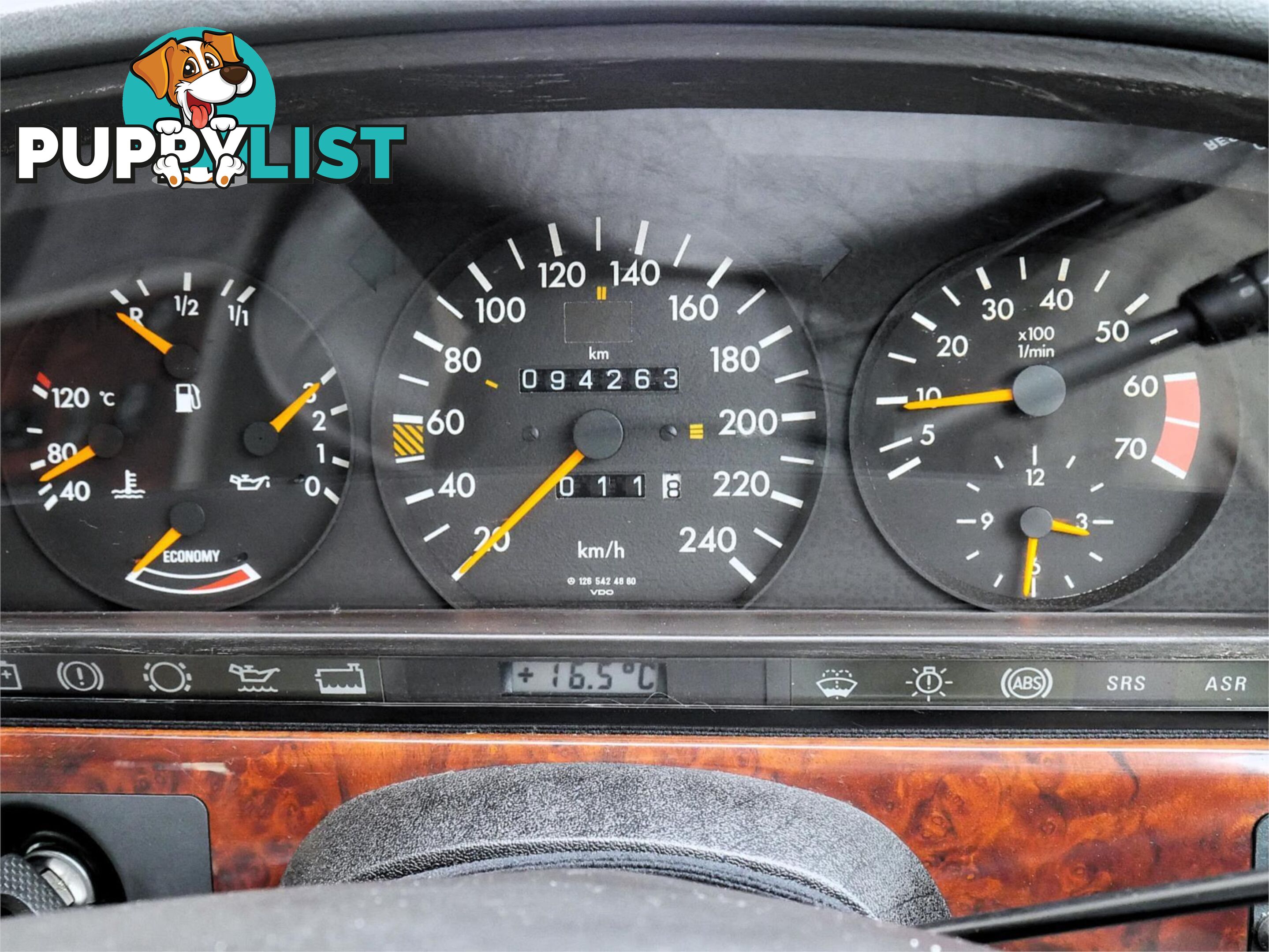 1991 MERCEDES-BENZ 420 SE  4D SEDAN