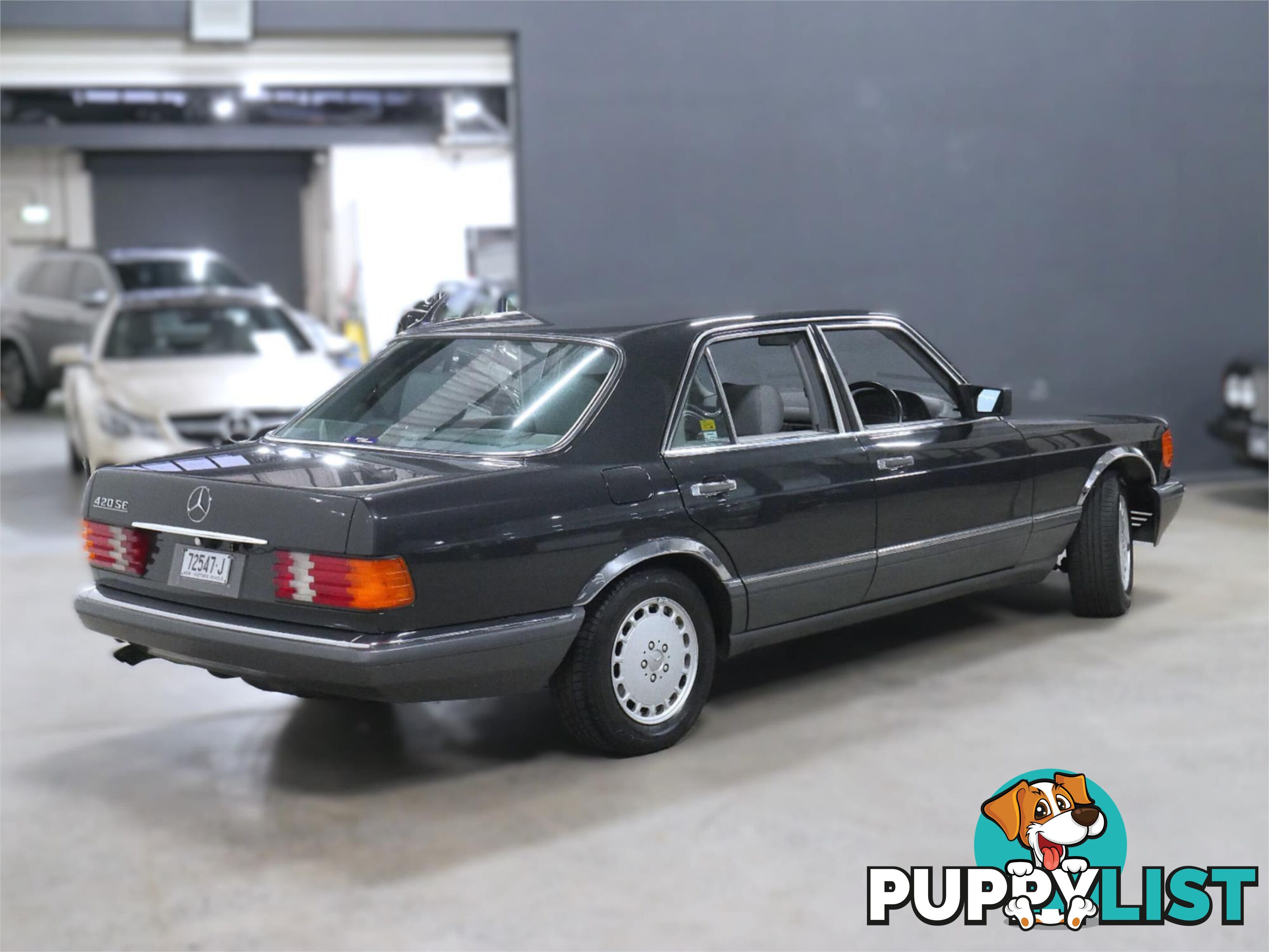 1991 MERCEDES-BENZ 420 SE  4D SEDAN