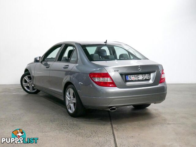 2010 MERCEDES-BENZ C200 CGI W204MY10 4D SEDAN