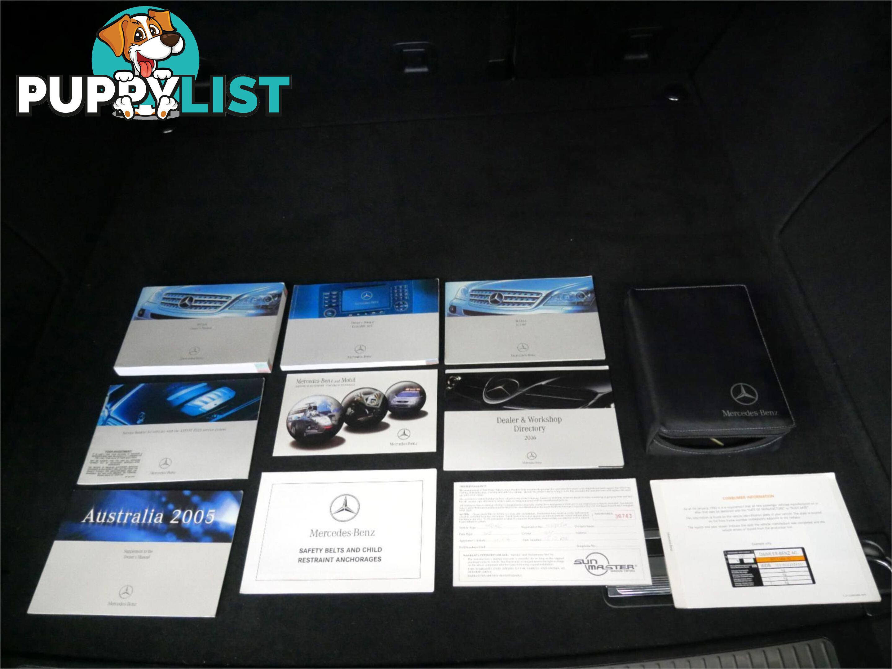 2005 MERCEDES-BENZ ML 350(4X4) W164 4D WAGON