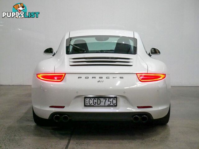 2012 PORSCHE 911 CARRERA 991 2D COUPE