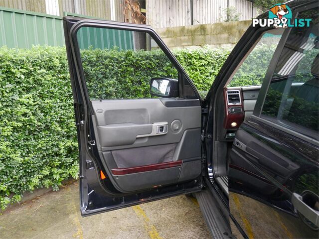 2006 RANGEROVER RANGEROVER VOGUEV8SC  4D WAGON