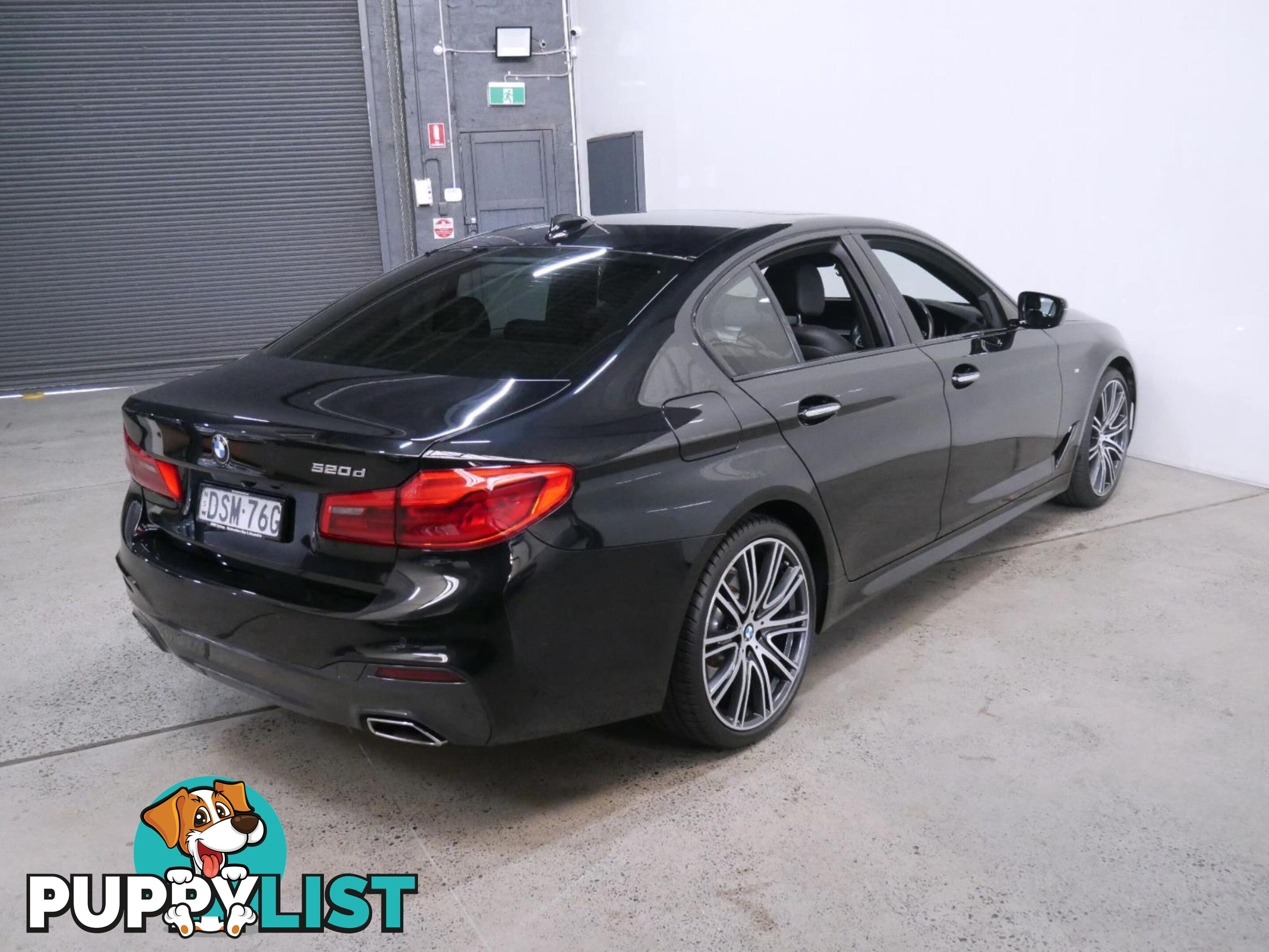 2017 BMW 5 20DMSPORT G30MY18 4D SEDAN