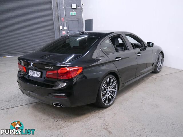 2017 BMW 5 20DMSPORT G30MY18 4D SEDAN