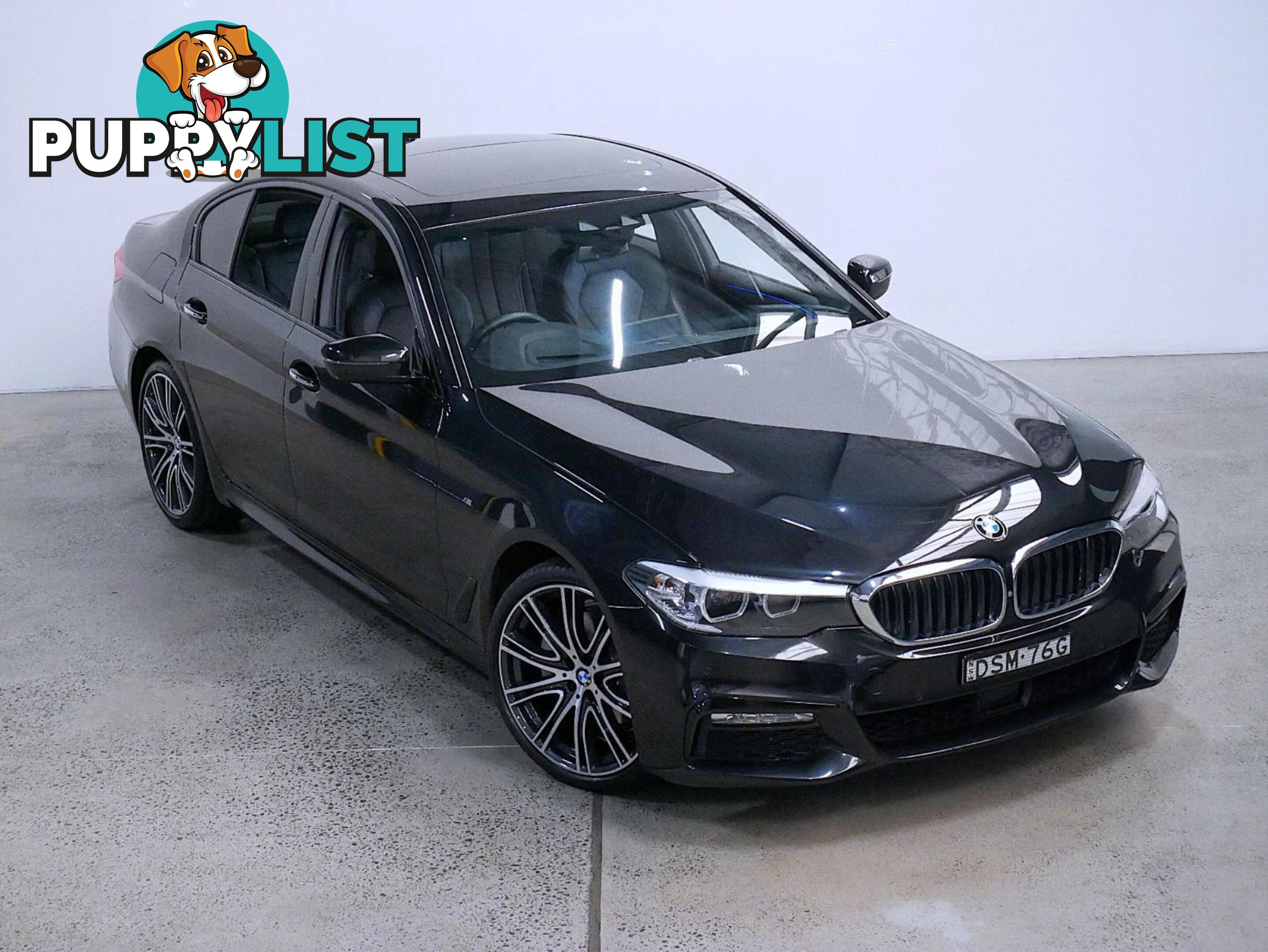 2017 BMW 5 20DMSPORT G30MY18 4D SEDAN