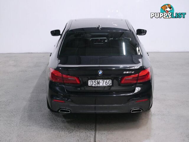 2017 BMW 5 20DMSPORT G30MY18 4D SEDAN