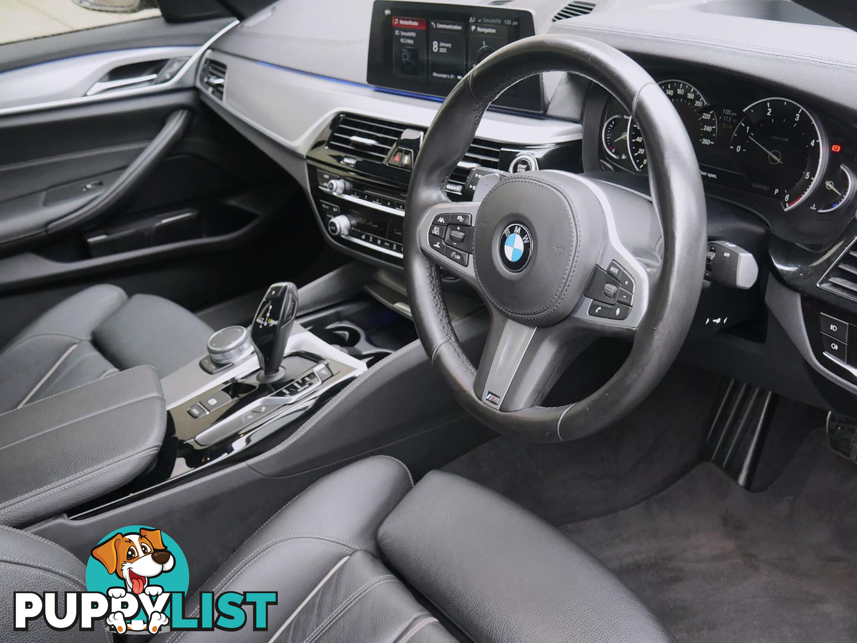 2017 BMW 5 20DMSPORT G30MY18 4D SEDAN