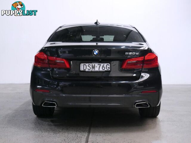 2017 BMW 5 20DMSPORT G30MY18 4D SEDAN