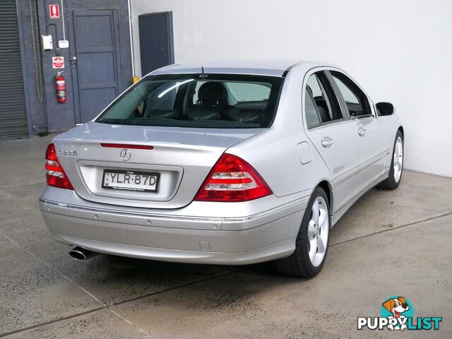 2005 MERCEDES-BENZ C240 ELEGANCE W203UPGRADE 4D SEDAN