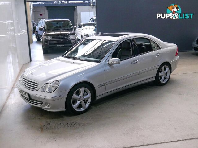 2005 MERCEDES-BENZ C240 ELEGANCE W203UPGRADE 4D SEDAN