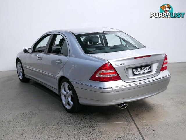 2005 MERCEDES-BENZ C240 ELEGANCE W203UPGRADE 4D SEDAN