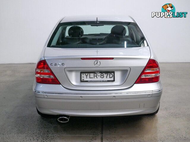 2005 MERCEDES-BENZ C240 ELEGANCE W203UPGRADE 4D SEDAN