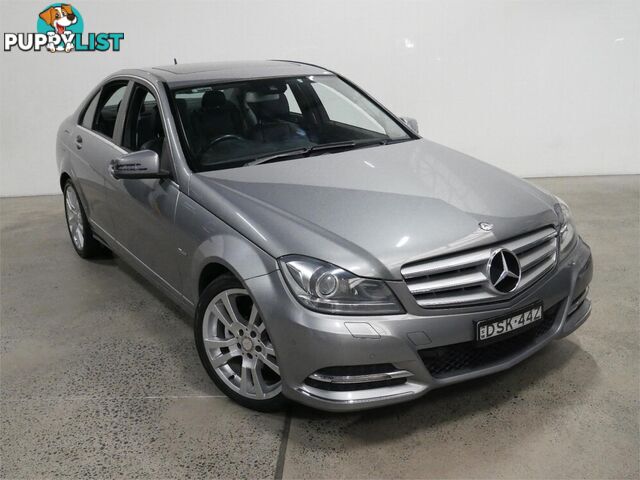 2011 MERCEDES-BENZ C250 CGIAVANTGARDE W204MY10UPGRADE 4D SEDAN