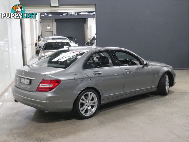 2012 MERCEDES-BENZ C250 AVANTGARDEBE W204MY11 4D SEDAN