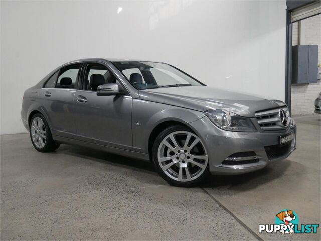 2012 MERCEDES-BENZ C250 AVANTGARDEBE W204MY11 4D SEDAN