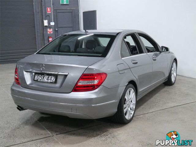 2012 MERCEDES-BENZ C250 AVANTGARDEBE W204MY11 4D SEDAN