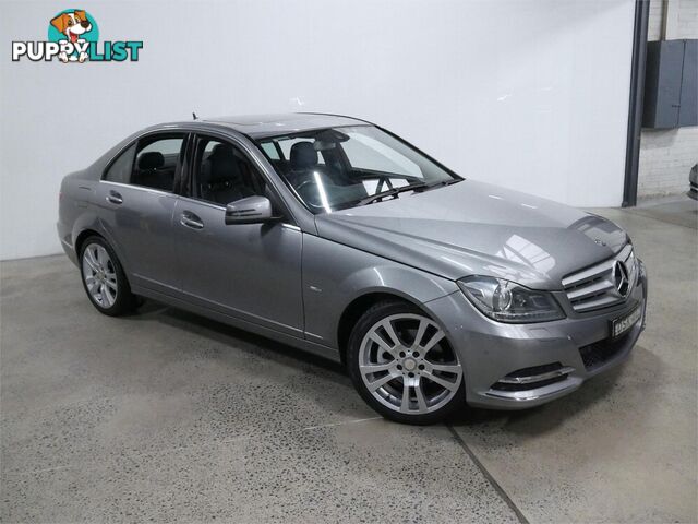2012 MERCEDES-BENZ C250 AVANTGARDEBE W204MY11 4D SEDAN