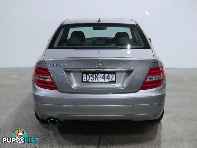 2012 MERCEDES-BENZ C250 AVANTGARDEBE W204MY11 4D SEDAN