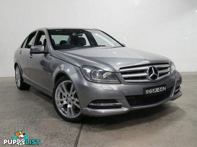 2011 MERCEDES-BENZ C250 CGIAVANTGARDE W204MY10UPGRADE 4D SEDAN