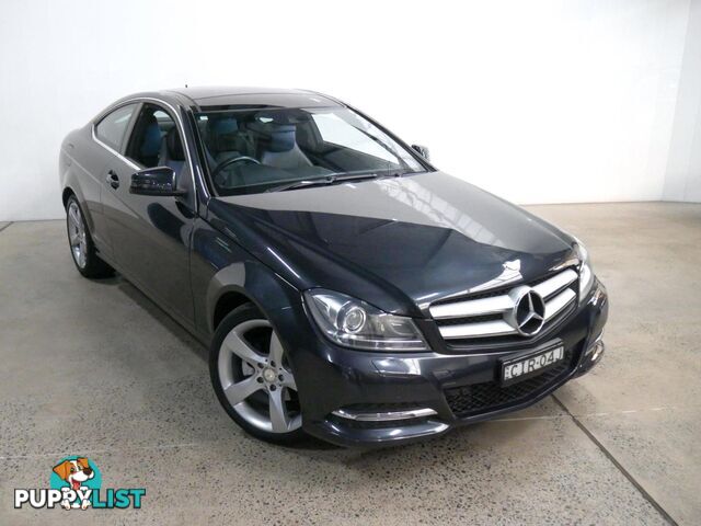 2012 MERCEDES-BENZ C180 BE W204MY12 2D COUPE