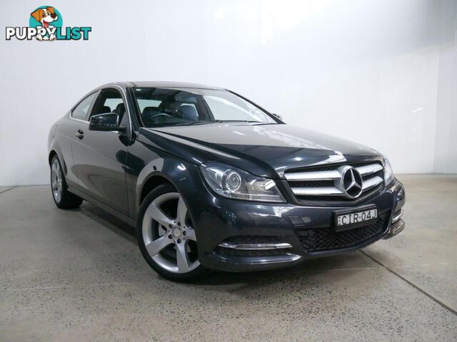 2012 MERCEDES-BENZ C180 BE W204MY12 2D COUPE