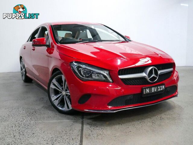 2016 MERCEDES-BENZ CLA 200 117MY17 4D COUPE