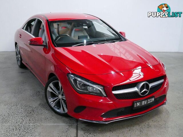 2016 MERCEDES-BENZ CLA 200 117MY17 4D COUPE