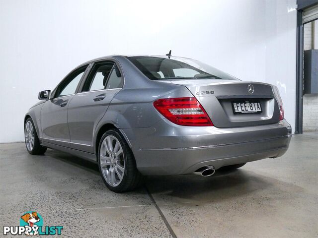 2012 MERCEDES-BENZ C250 AVANTGARDEBE W204MY12 4D SEDAN