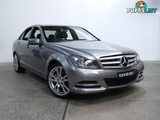 2012 MERCEDES-BENZ C250 AVANTGARDEBE W204MY12 4D SEDAN