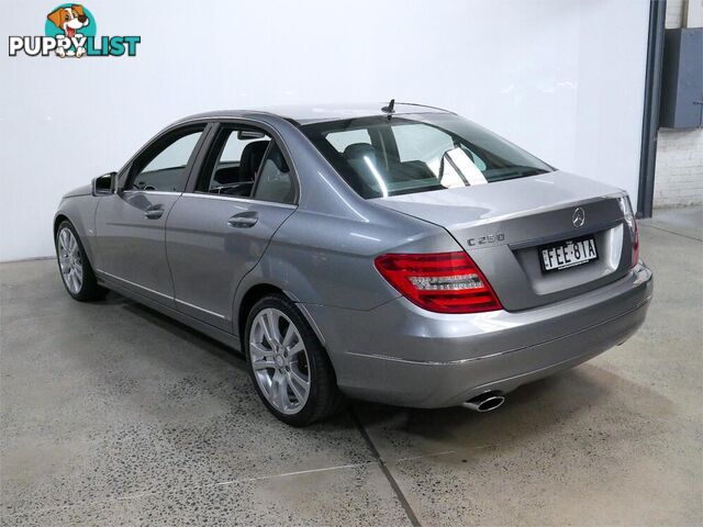 2012 MERCEDES-BENZ C250 AVANTGARDEBE W204MY12 4D SEDAN