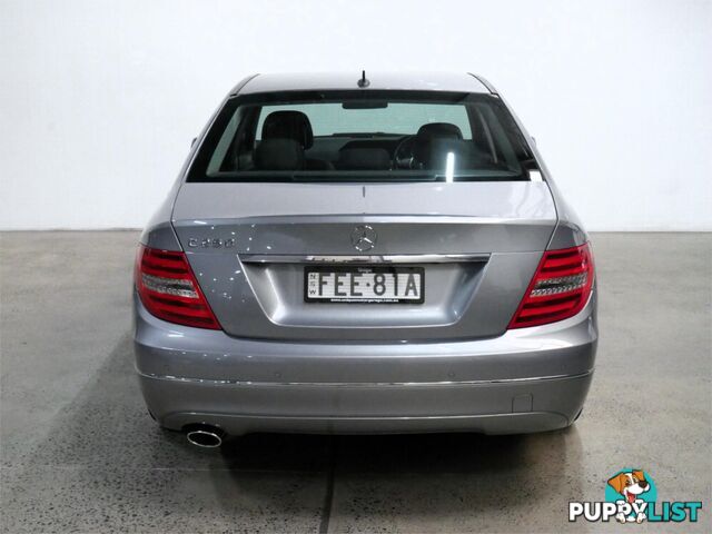 2012 MERCEDES-BENZ C250 AVANTGARDEBE W204MY12 4D SEDAN