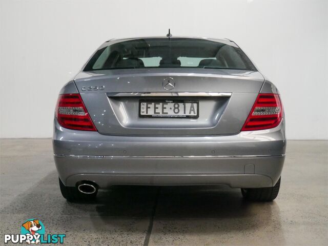 2012 MERCEDES-BENZ C250 AVANTGARDEBE W204MY12 4D SEDAN